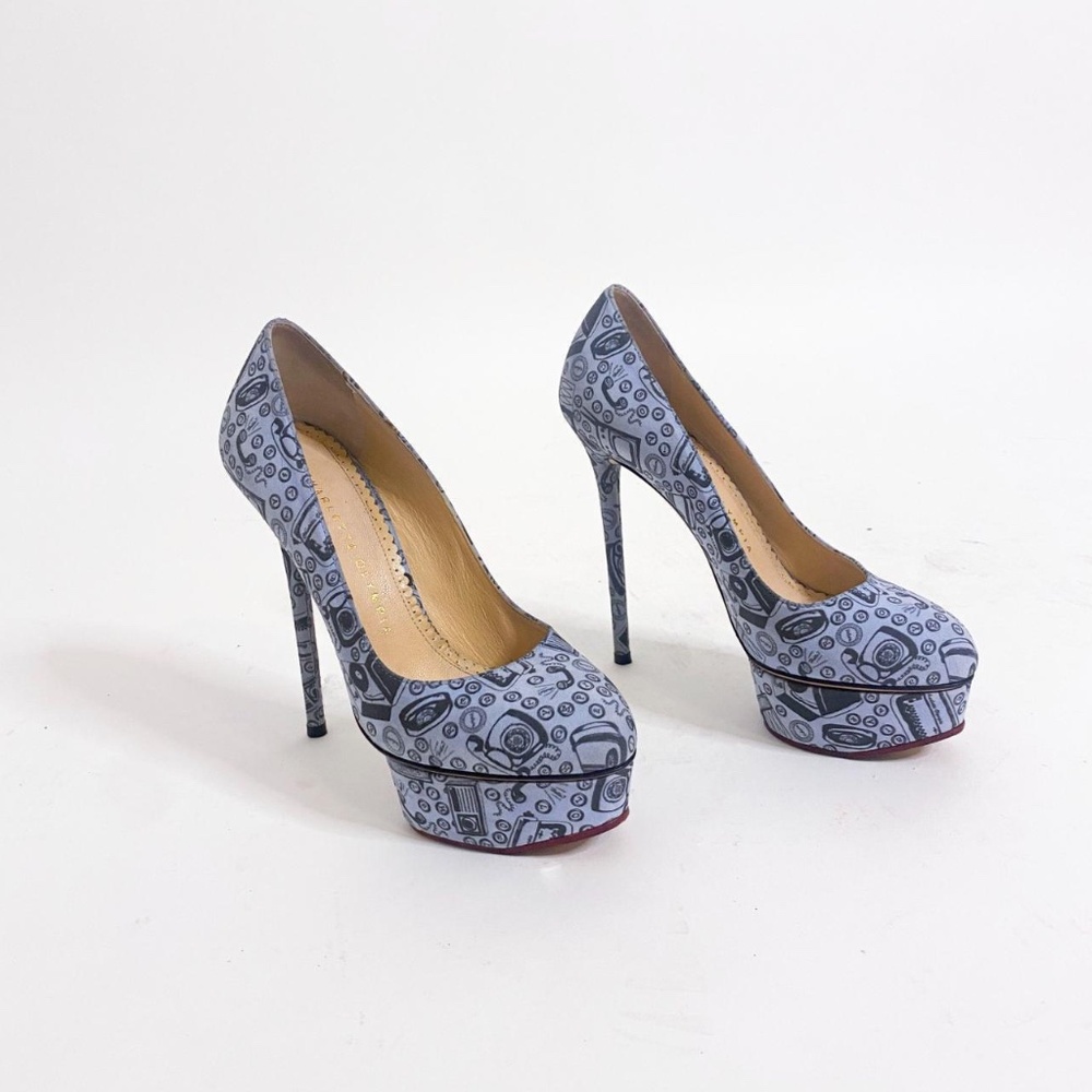 Designer stiletto heels